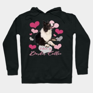 I Love My Border Collie! Especially for Border Collie Dog Lovers! Hoodie